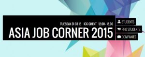 [Ghent] Hội chợ việc làm Asia Job Corner