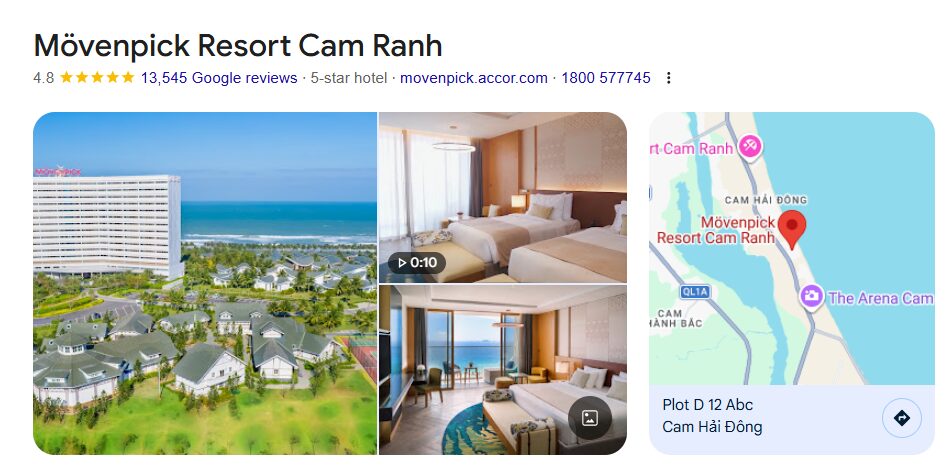 Spacious family suite with ocean views and comfortable living space, representing accommodation at family resorts in Cam Ranh.